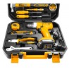 حقيبة أدوات تحتوي على مثقاب و 126 قطعة